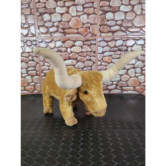 Fiesta Longhorn Plush Stuffed Steer Bull #B12 - Picture 6 of 9